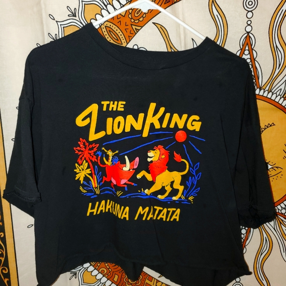 Lion king crop top